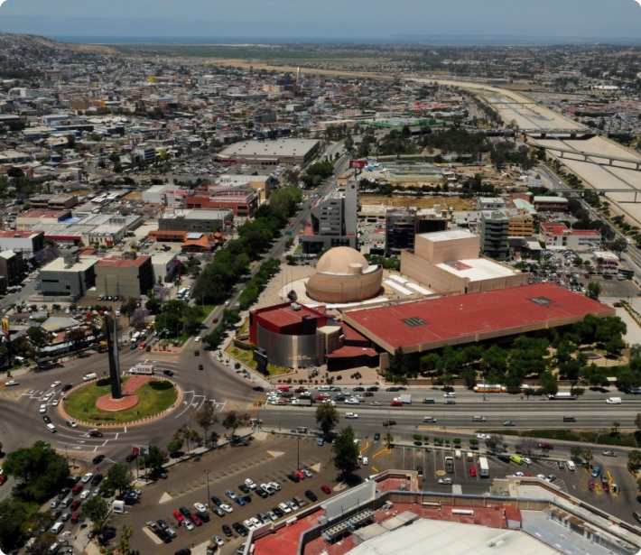 imagen de la ciudad de tijuana mostrando edificos